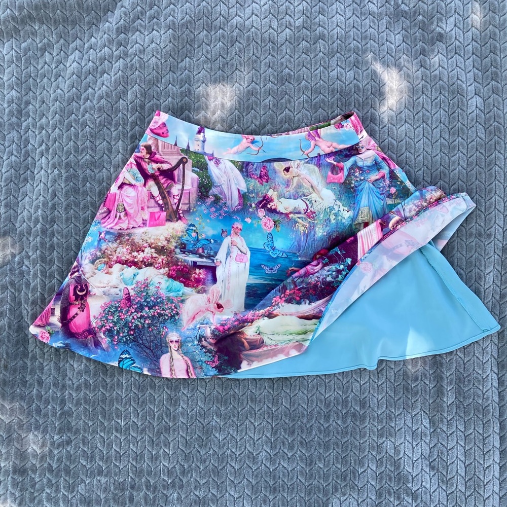 Sugarthrillz Princess Graphic Skirt (M)